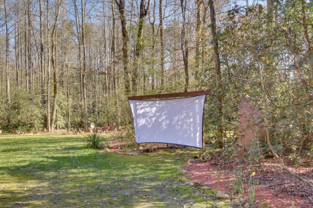 5-Acre North Georgia Mountain Retreat With Creek! Villa Sautee Nacoochee Buitenkant foto