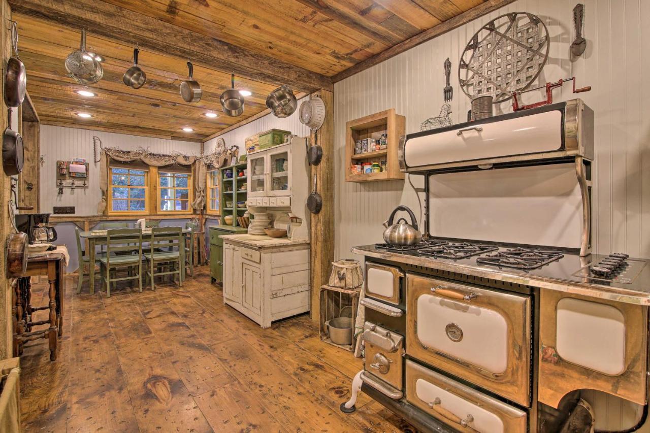 5-Acre North Georgia Mountain Retreat With Creek! Villa Sautee Nacoochee Buitenkant foto