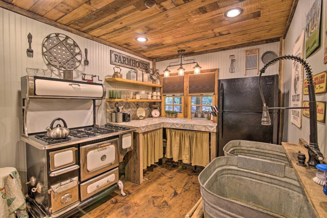 5-Acre North Georgia Mountain Retreat With Creek! Villa Sautee Nacoochee Buitenkant foto