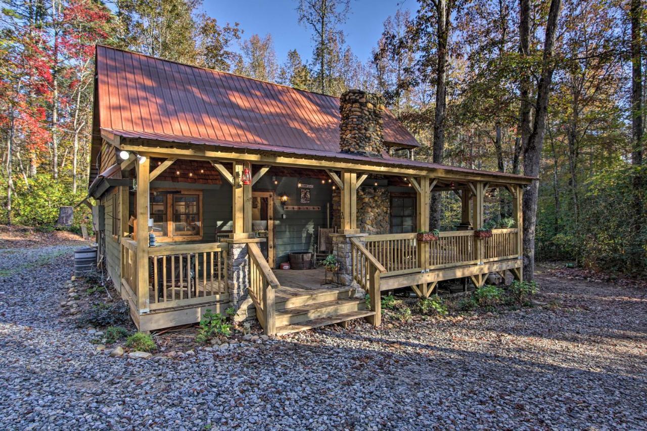 5-Acre North Georgia Mountain Retreat With Creek! Villa Sautee Nacoochee Buitenkant foto