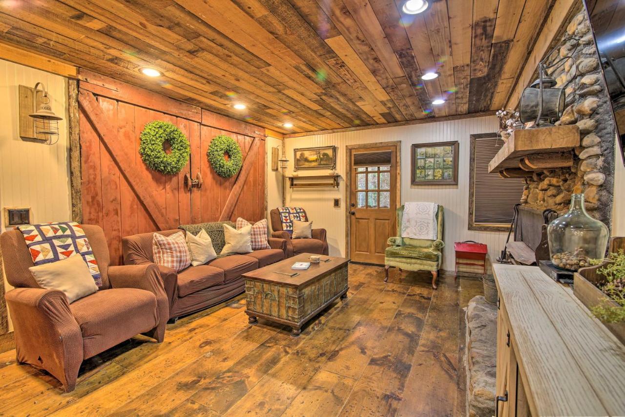 5-Acre North Georgia Mountain Retreat With Creek! Villa Sautee Nacoochee Buitenkant foto