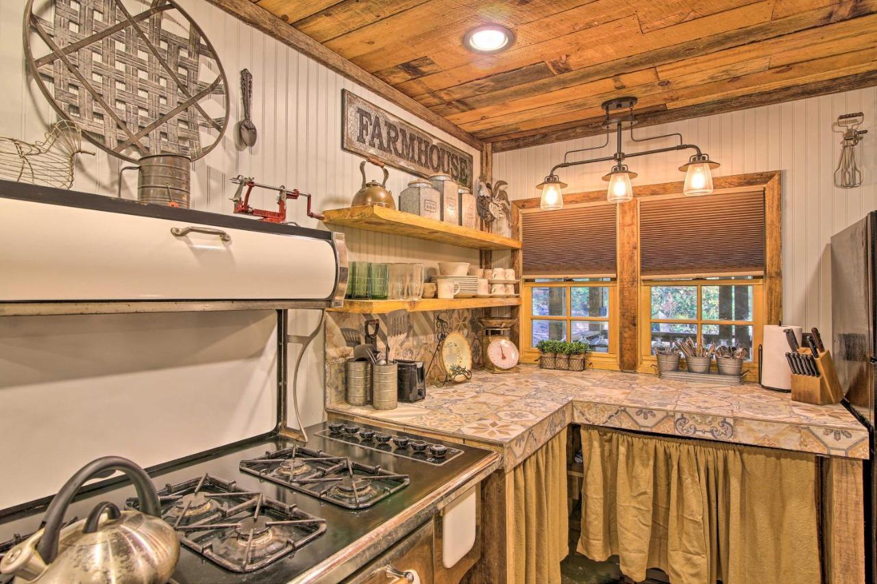 5-Acre North Georgia Mountain Retreat With Creek! Villa Sautee Nacoochee Buitenkant foto