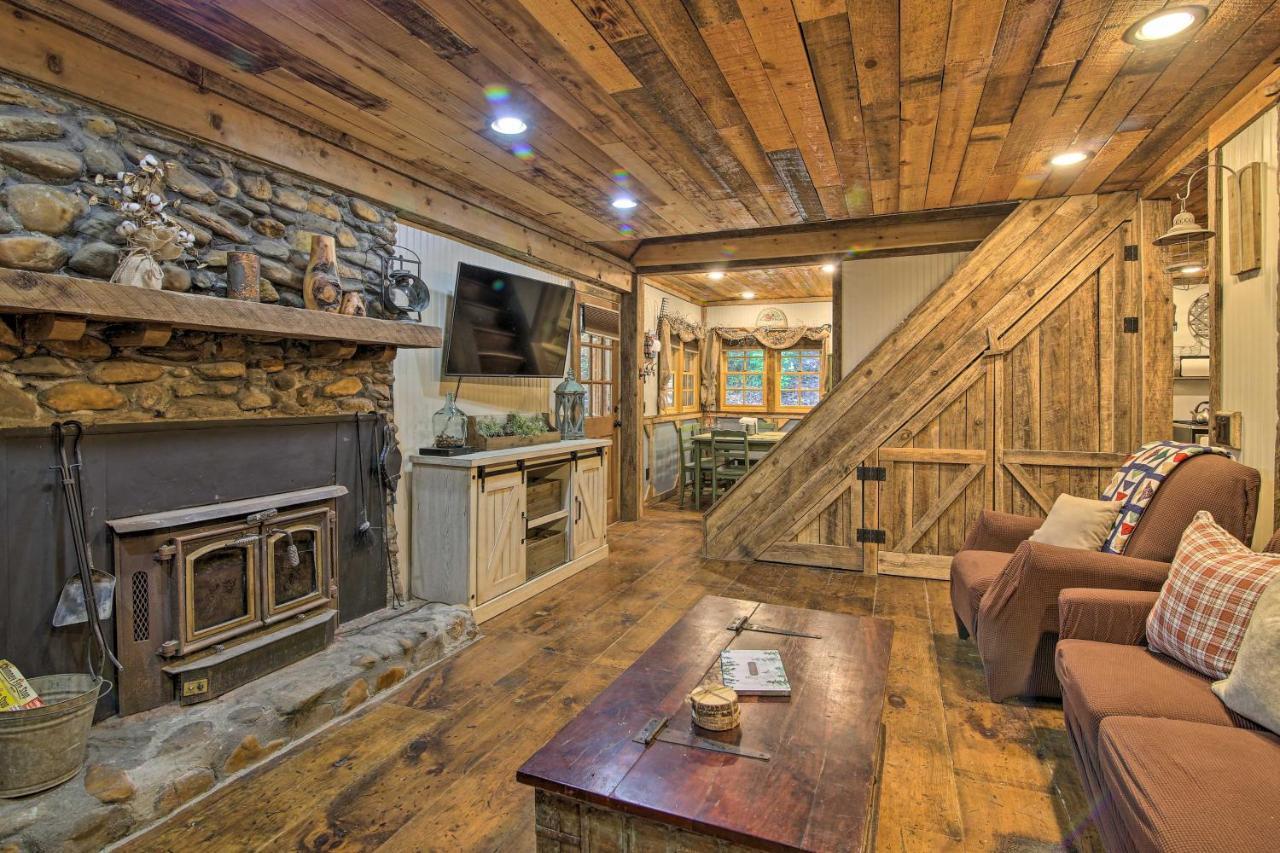 5-Acre North Georgia Mountain Retreat With Creek! Villa Sautee Nacoochee Buitenkant foto
