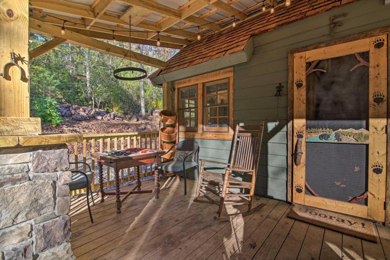 5-Acre North Georgia Mountain Retreat With Creek! Villa Sautee Nacoochee Buitenkant foto