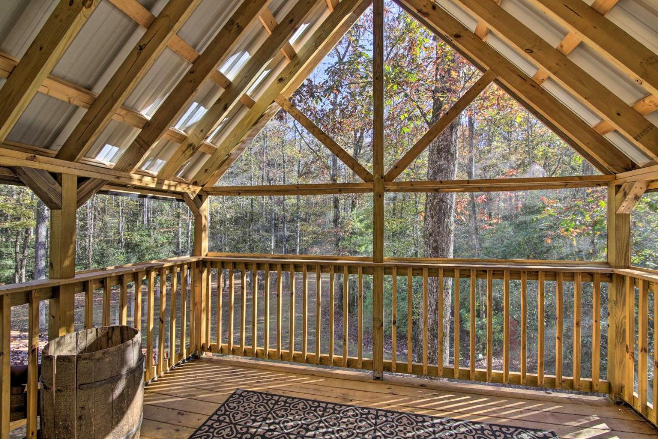 5-Acre North Georgia Mountain Retreat With Creek! Villa Sautee Nacoochee Buitenkant foto