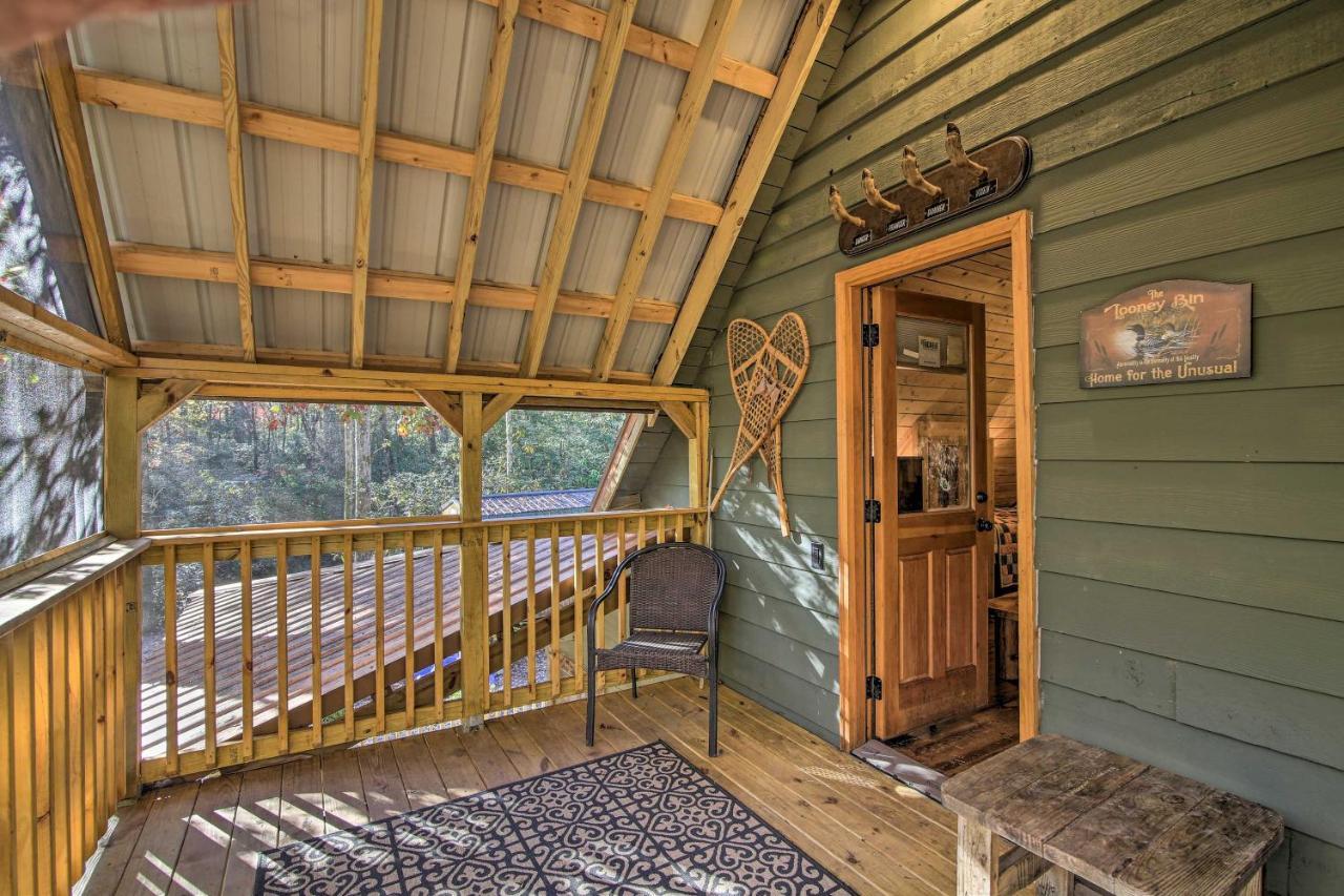 5-Acre North Georgia Mountain Retreat With Creek! Villa Sautee Nacoochee Buitenkant foto