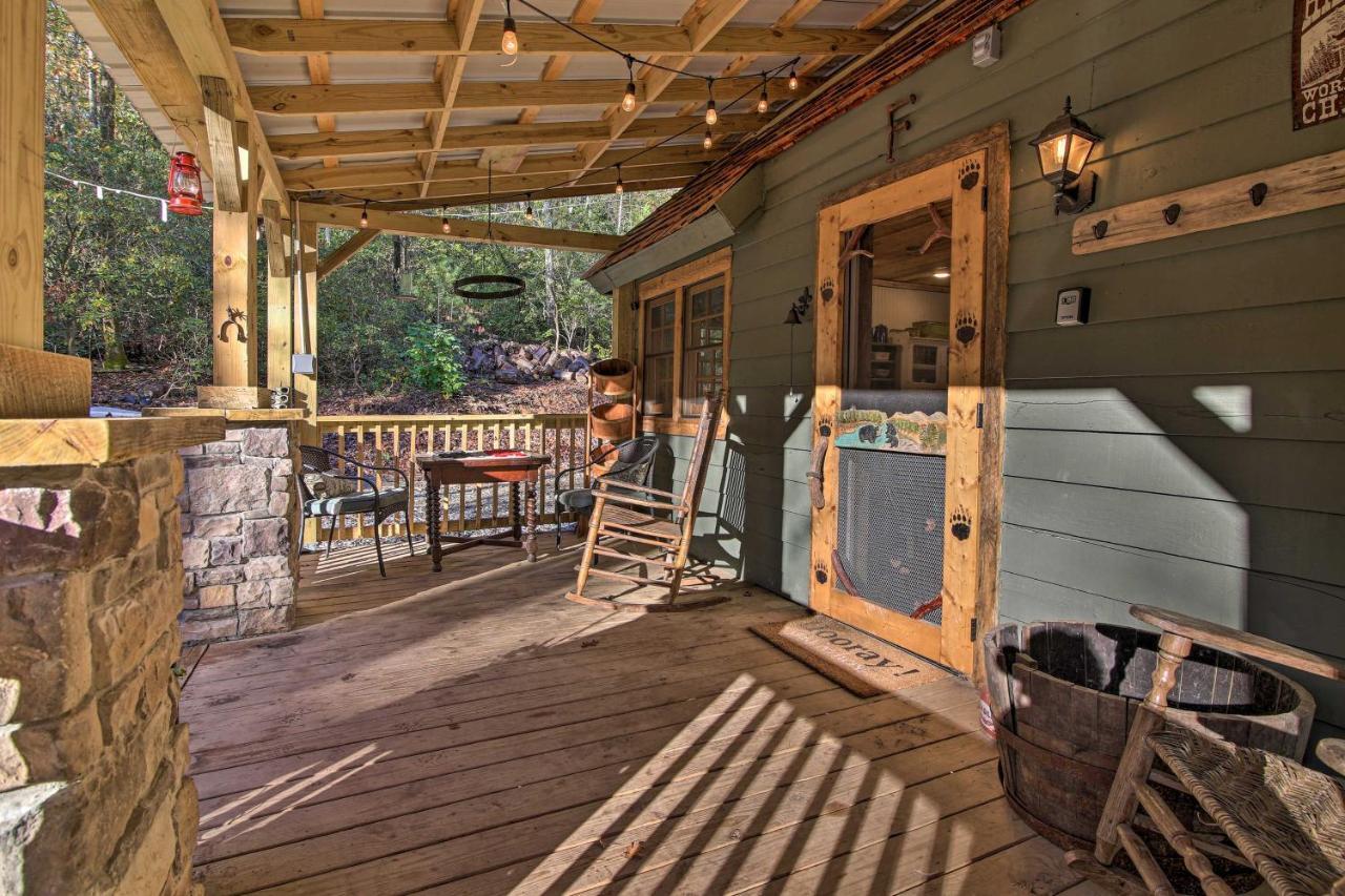 5-Acre North Georgia Mountain Retreat With Creek! Villa Sautee Nacoochee Buitenkant foto