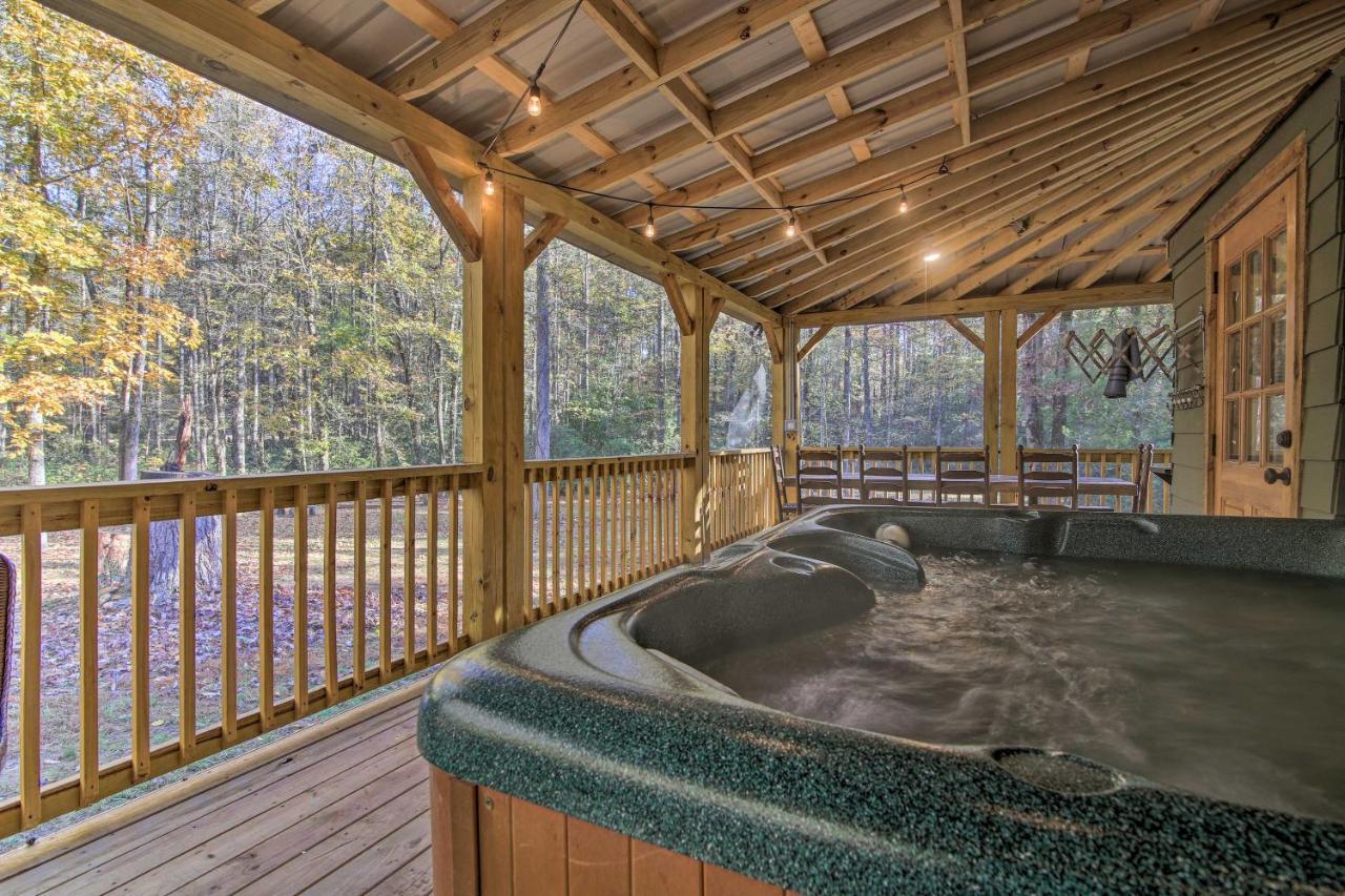 5-Acre North Georgia Mountain Retreat With Creek! Villa Sautee Nacoochee Buitenkant foto