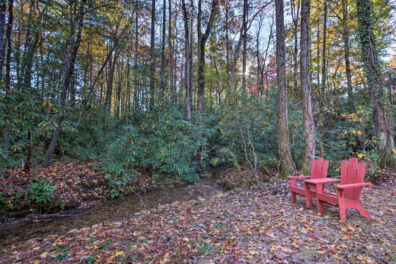 5-Acre North Georgia Mountain Retreat With Creek! Villa Sautee Nacoochee Buitenkant foto