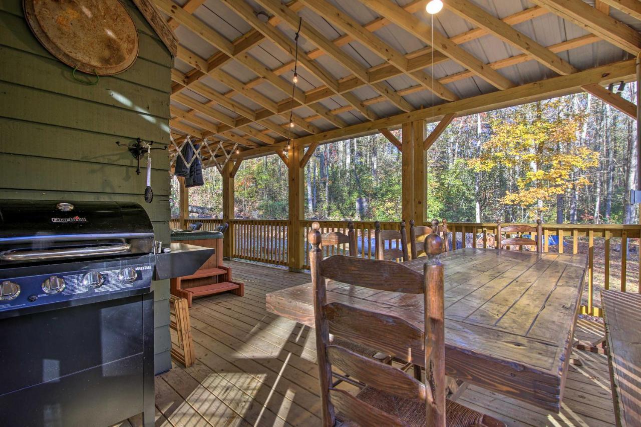 5-Acre North Georgia Mountain Retreat With Creek! Villa Sautee Nacoochee Buitenkant foto